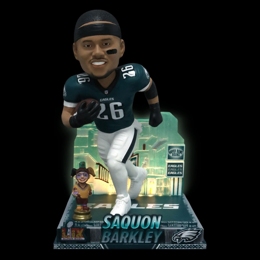 FOCO Saquon Barkley Philadelphia Eagles Super Bowl LIX Wackelfigur 3