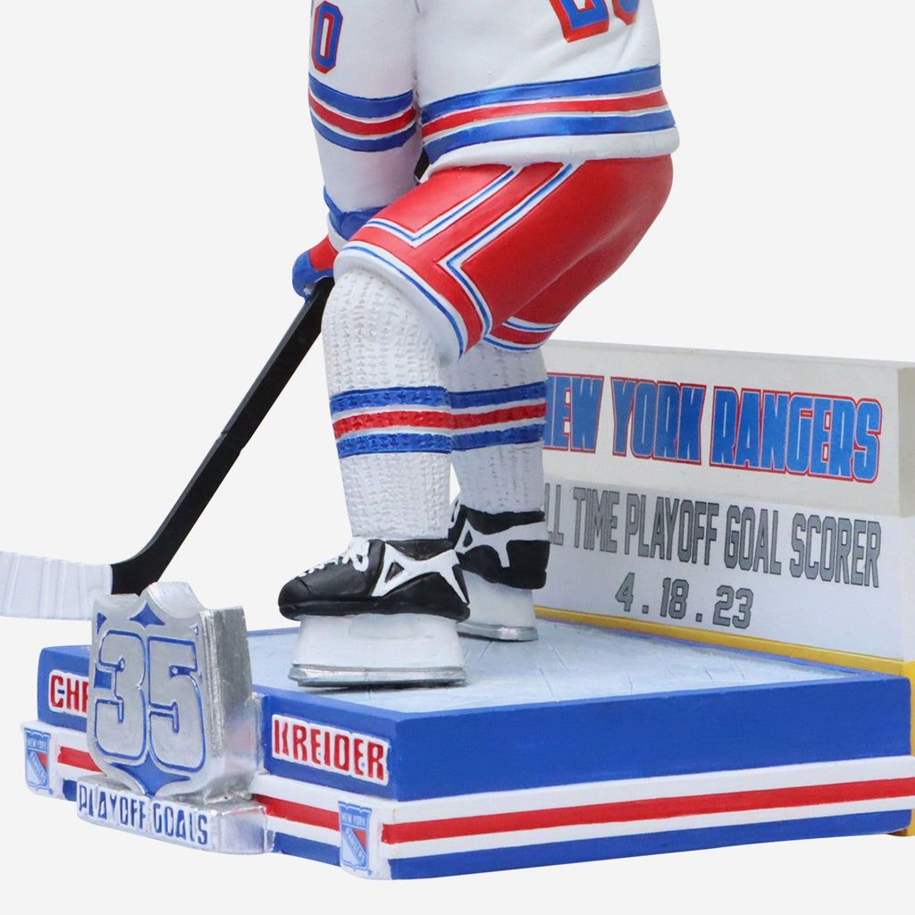 Chris Kreider New York Rangers 50 Goal Club Bobblehead NHL Hockey at  's Sports Collectibles Store