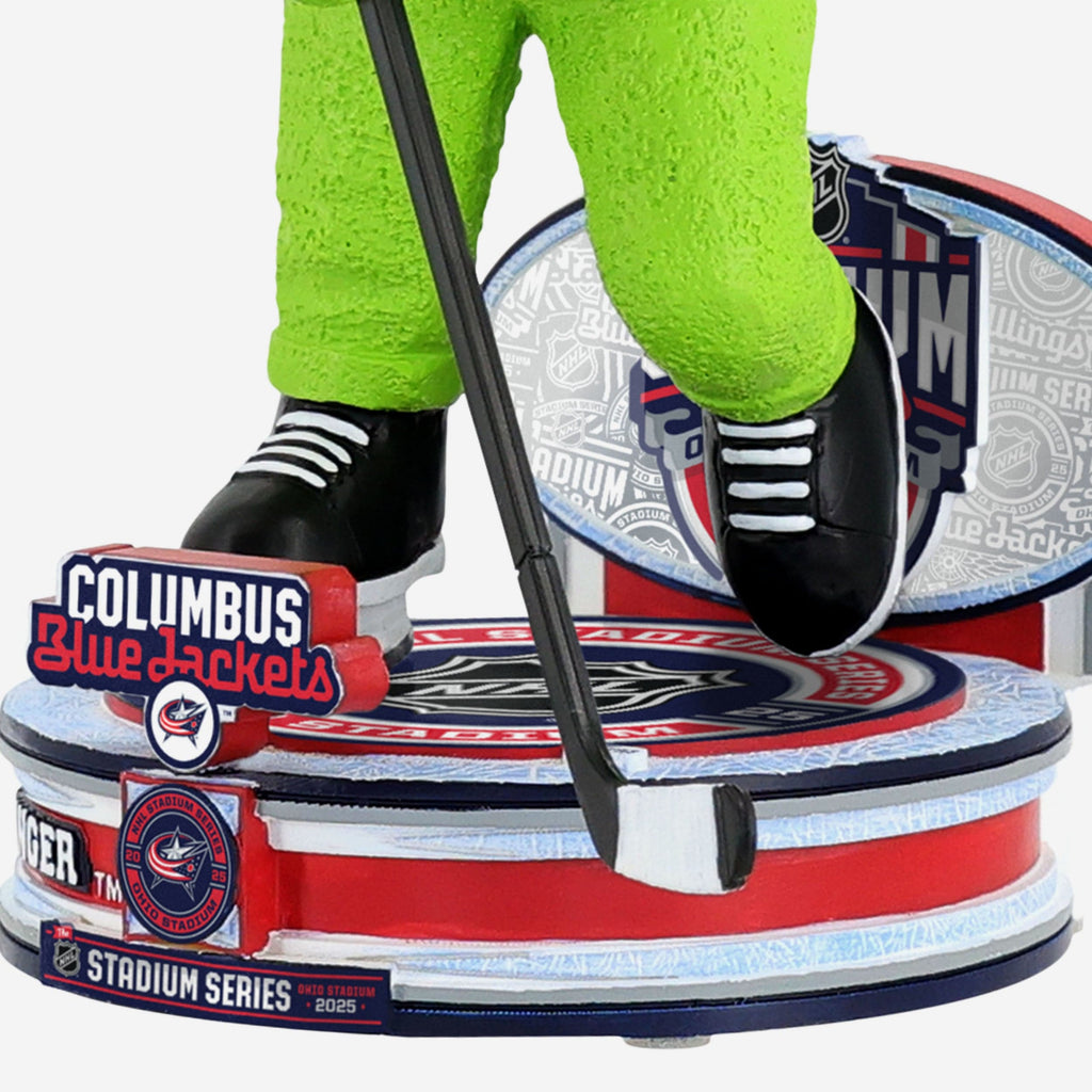Stinger Columbus Blue Jackets 2025 Stadium Series Mascot
