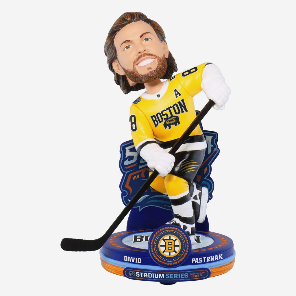 David Pastrnak Boston Bruins 2026 Stadium Series Bobblehead FOCO