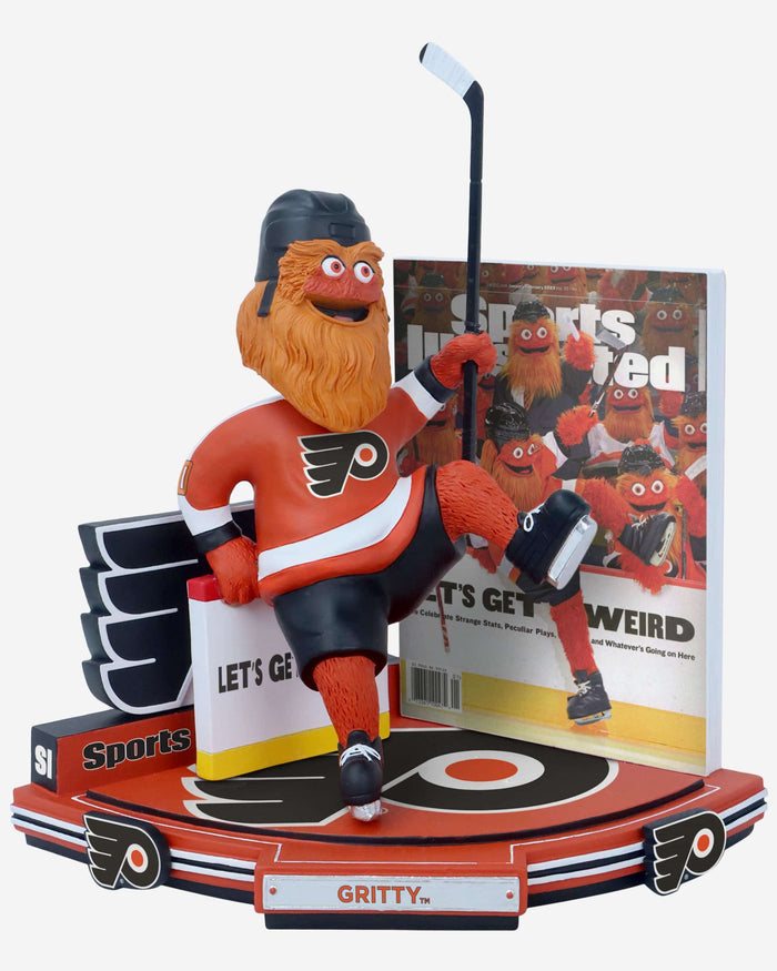 Gritty Philadelphia Flyers Let's Get Weird Sports Illustrated Kids Cover Mascot Bobblehead FOCO - FOCO.com