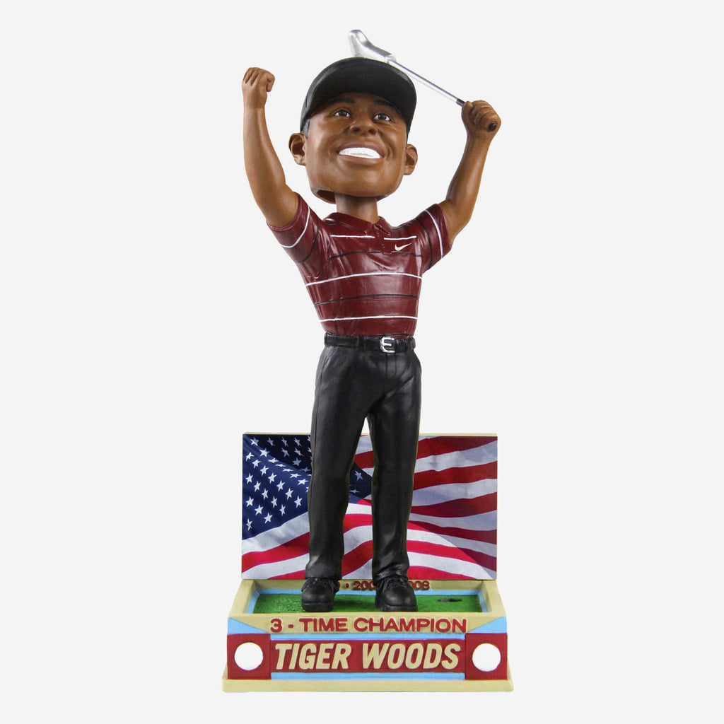 Tiger Woods 2002 UD Kit Young ボブルヘッド Tiger Woods 2002