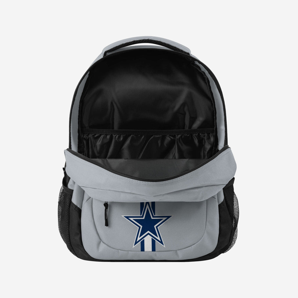 Dallas Cowboys Gray Alternate Color Action Backpack Dallas Cowboys Gray Alternate Color Action Backpack
