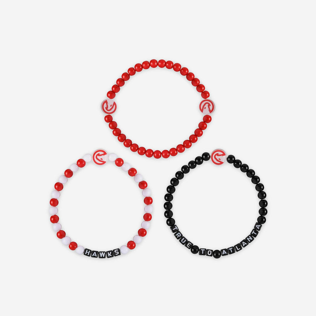 Atlanta Hawks Pack Beaded Friendship Bracelet FOCO