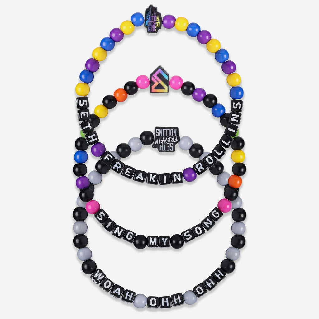 Seth Rollins WWE 3 Pack Friendship Bracelet FOCO