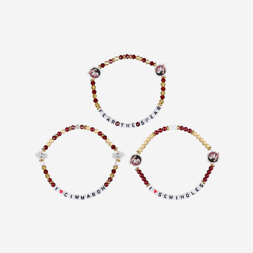 FOCO Florida State Seminoles Men's Colorblock Gel Slide Sandals - Size Large