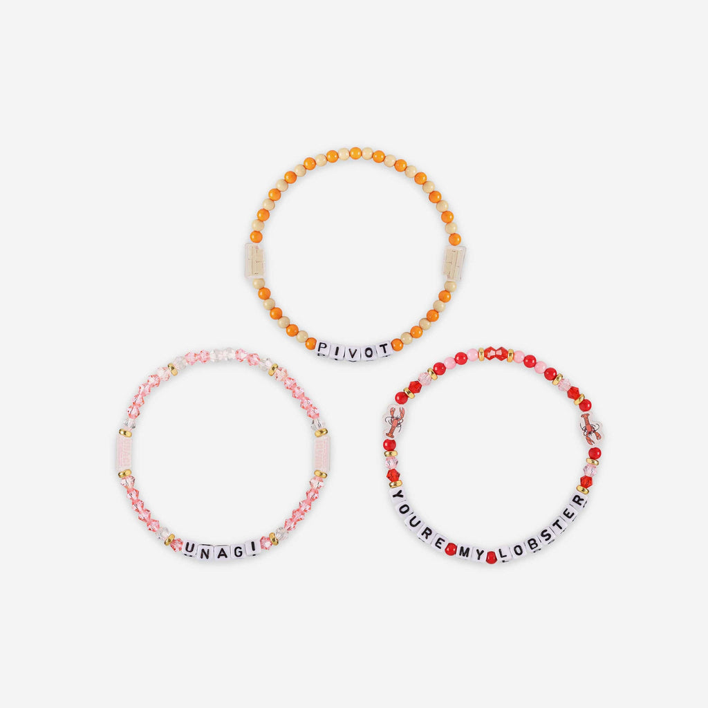 FOCO Friends 3 Pack Friendship Bracelet Multicolor 4