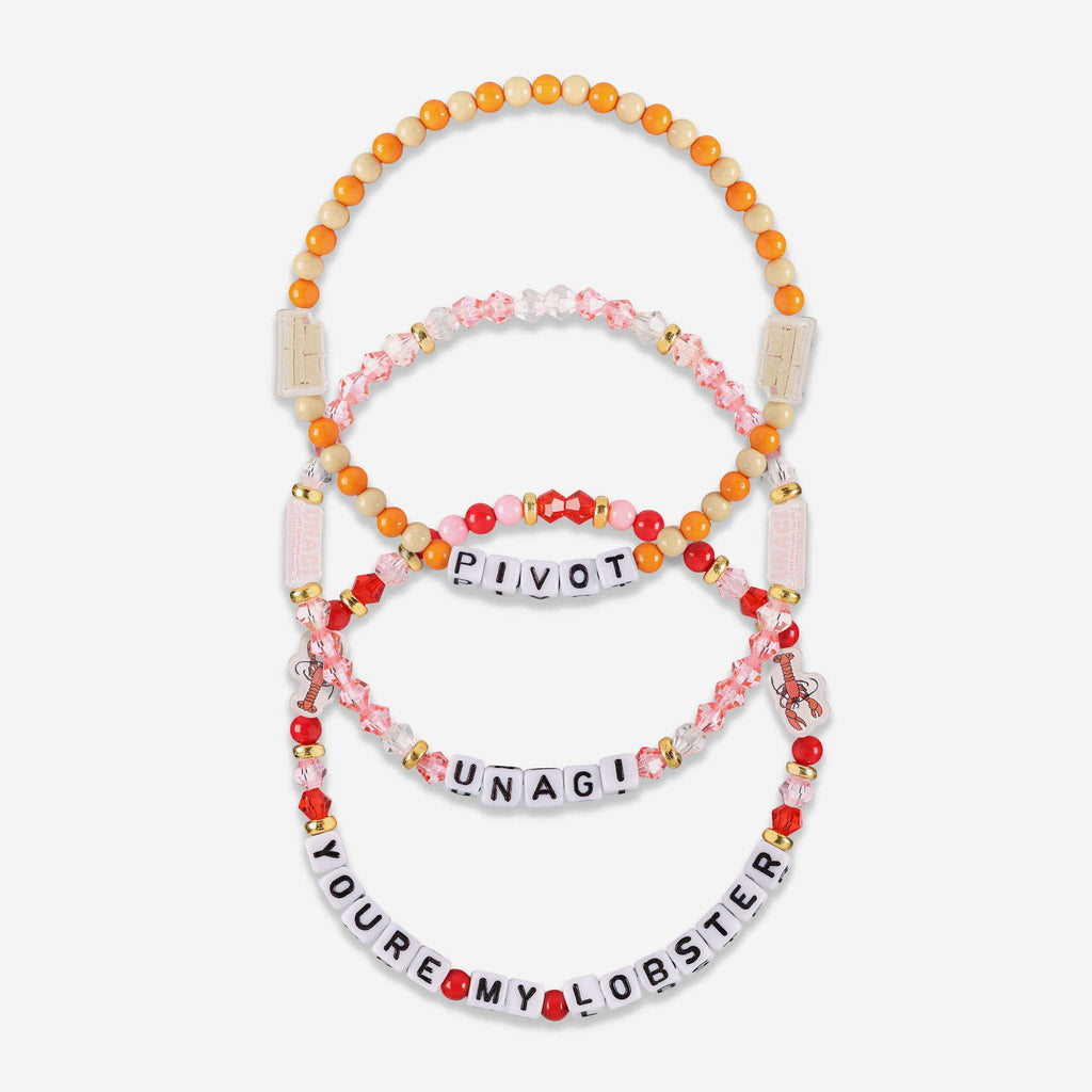 FOCO Friends 3 Pack Friendship Bracelet Multicolor 2