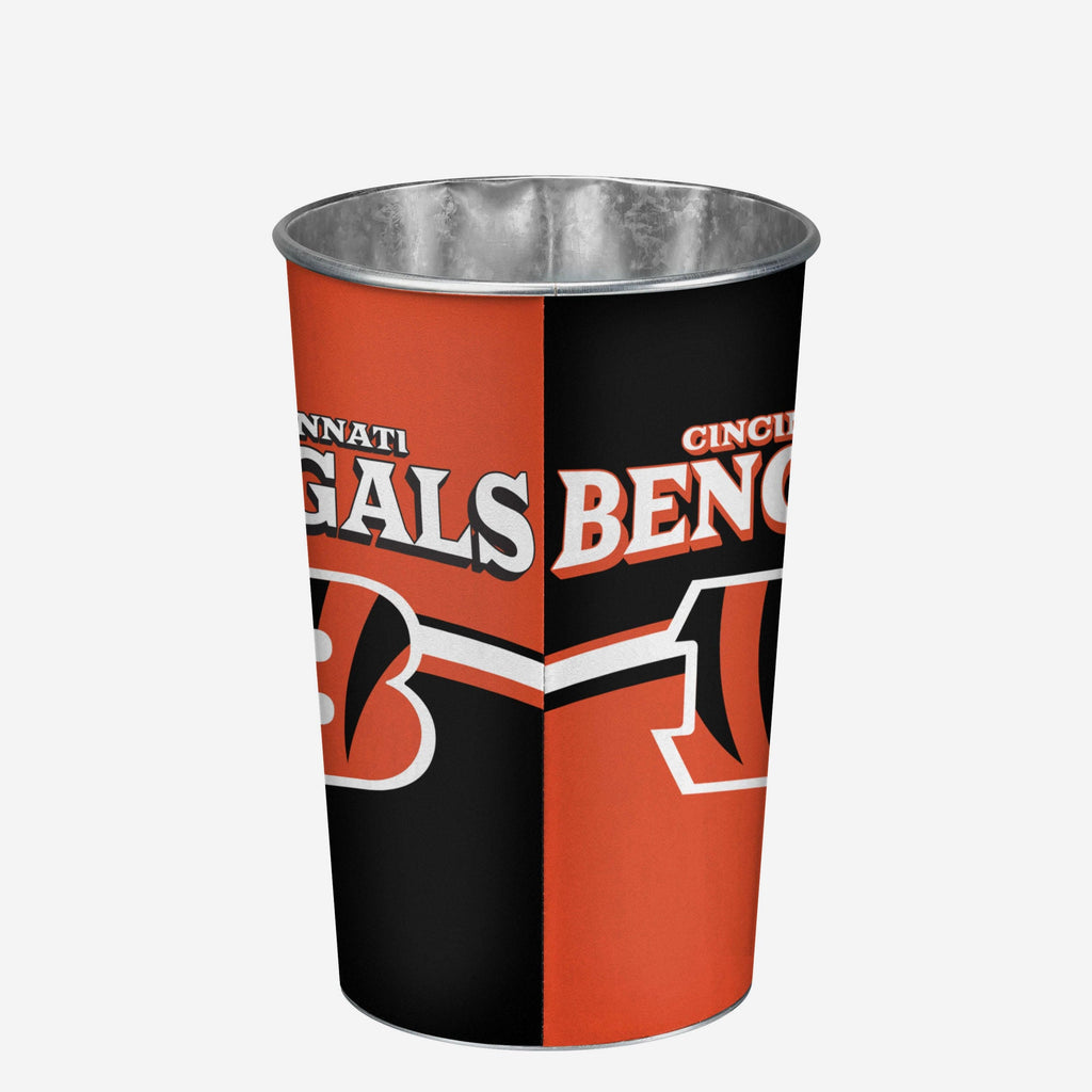 Cincinnati Bengals Team Stripe Trash Can FOCO