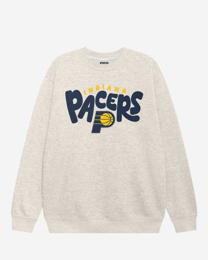 Indiana Pacers Bubble Crew Neck Sweatshirt FOCO S - FOCO.com