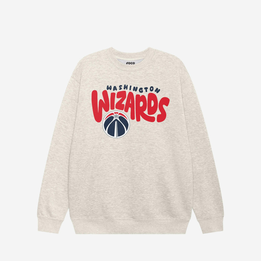 FOCO Washington Wizards Bubble Crew Neck Sweatshirt Unisex Large 2