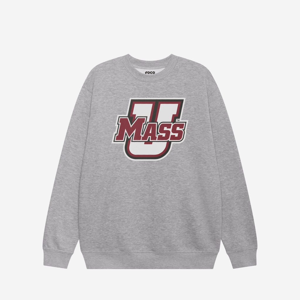 FOCO UMass Minutemen Rundhals-Sweatshirt Athletic Heather 2XL 2