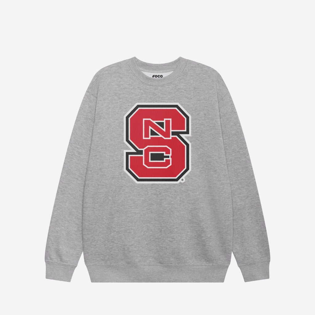 FOCO NC State Wolfpack Primary Logo Crew Neck Sweatshirt Black XL 2