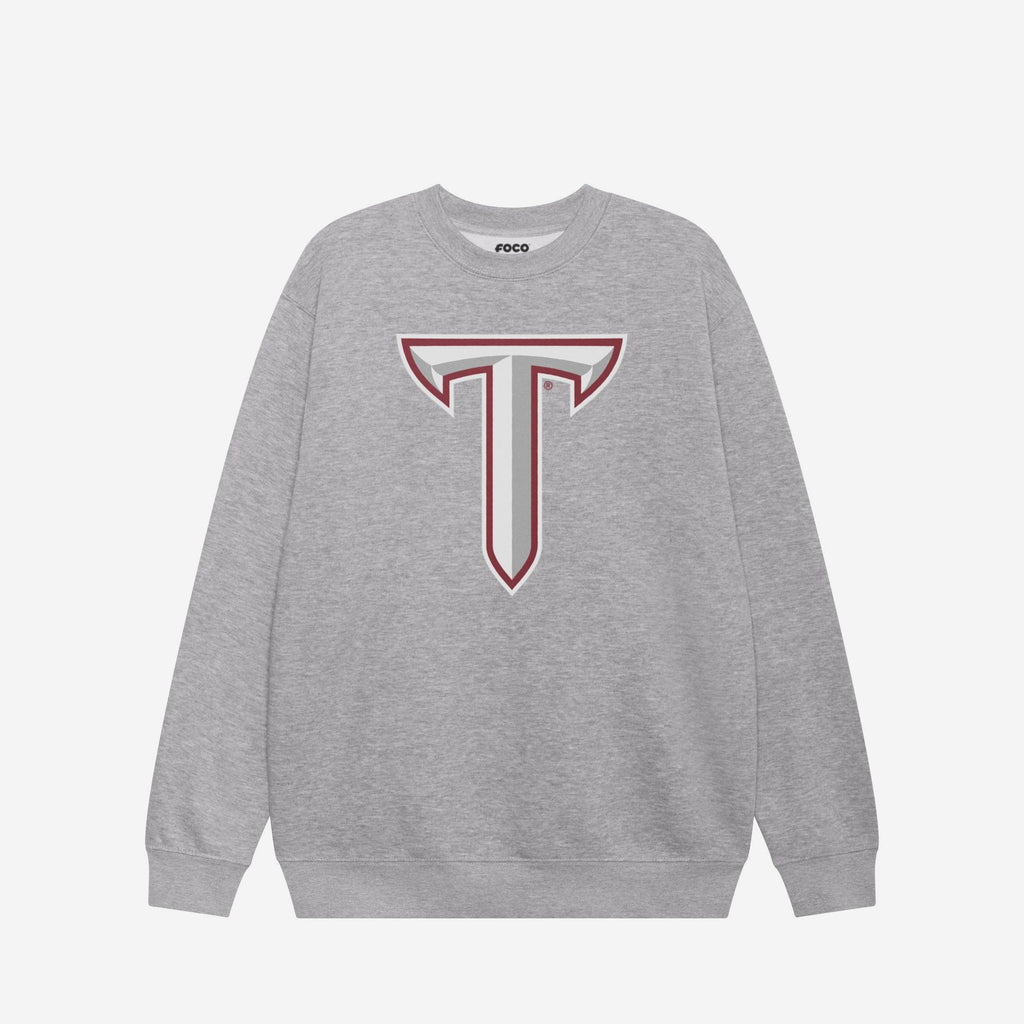 FOCO Troy Trojans Crew Neck Sweatshirt Athletic Heather XL 2