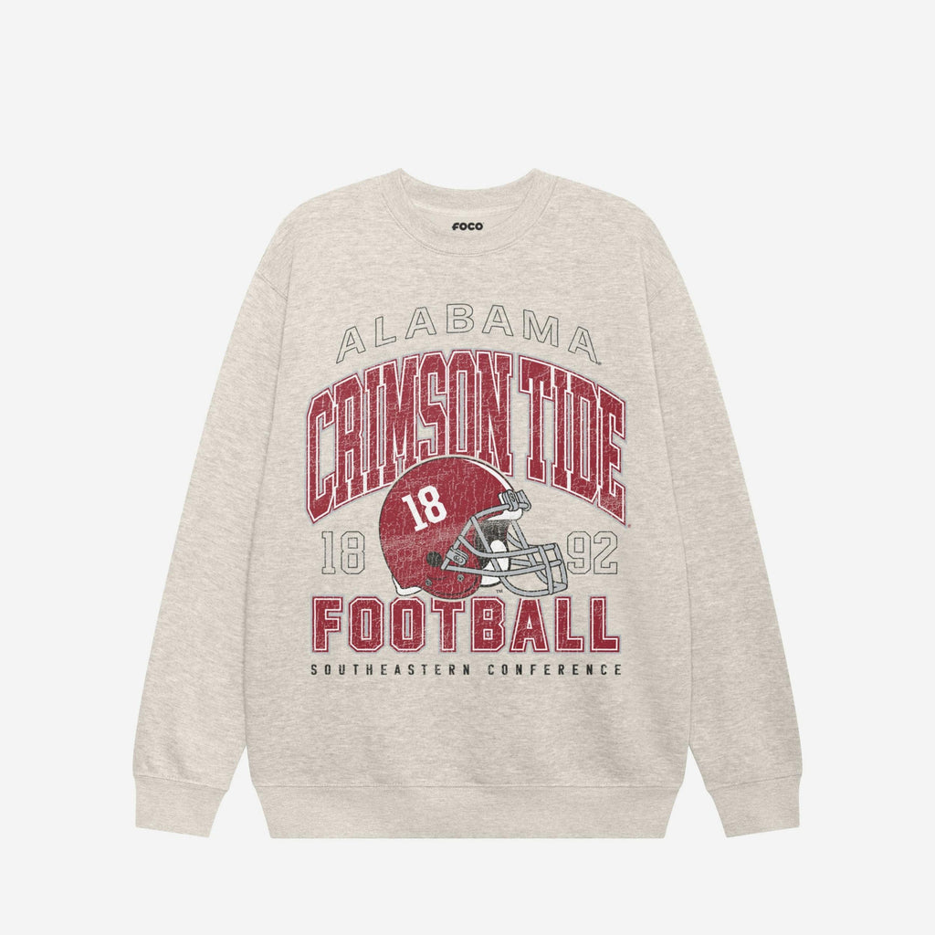 FOCO Varsity Crew Neck Sweatshirt Crimson Men Size L 2