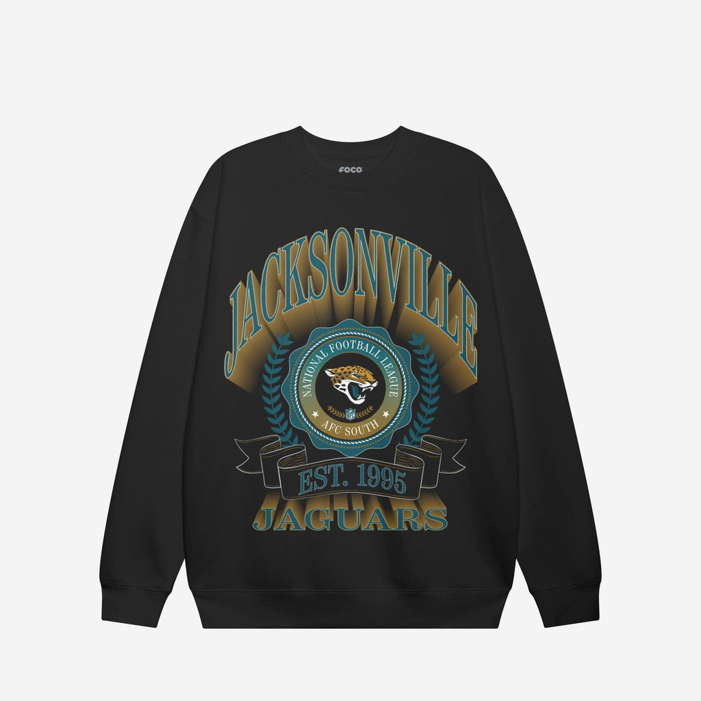 FOCO Banner Crest Crew Neck Sweatshirt Black / L 4