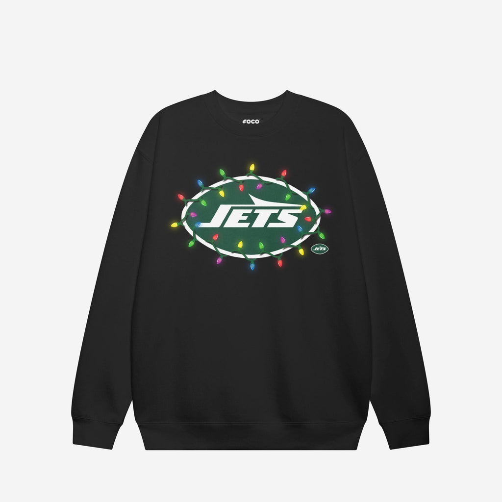 FOCO New York Jets Crew Neck Sweatshirt Green M 2