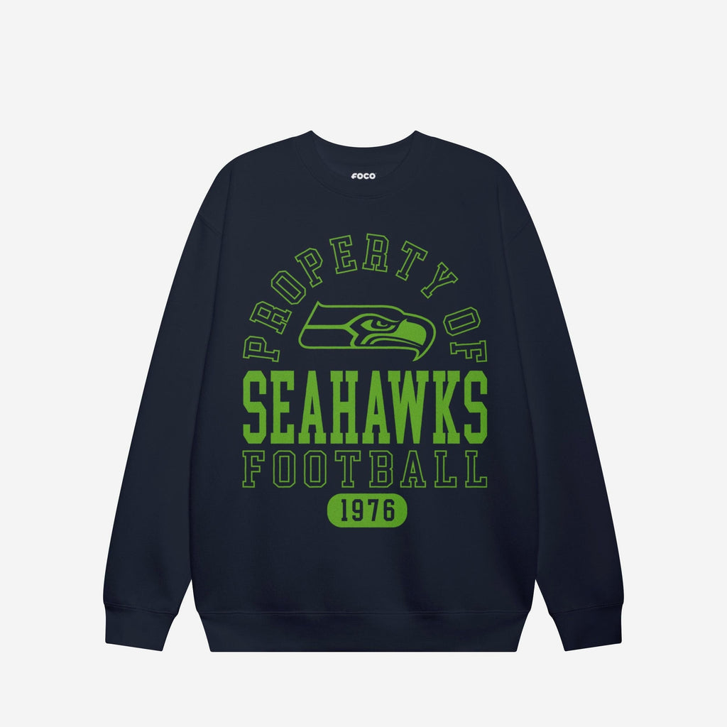 FOCO Property of Crew Neck Sweatshirt Unisex S 2