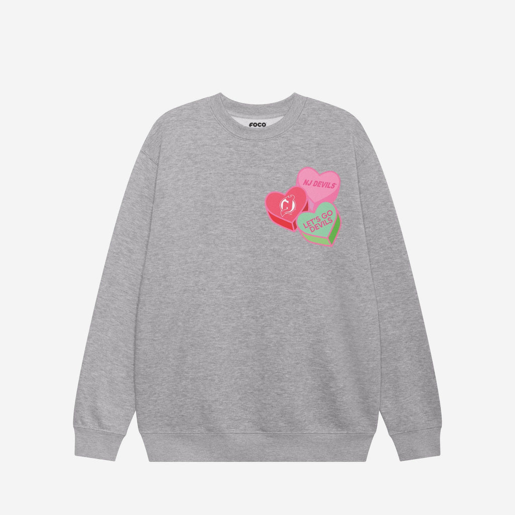 FOCO New Jersey Devils Sweatshirt Oatmeal Heather M 4