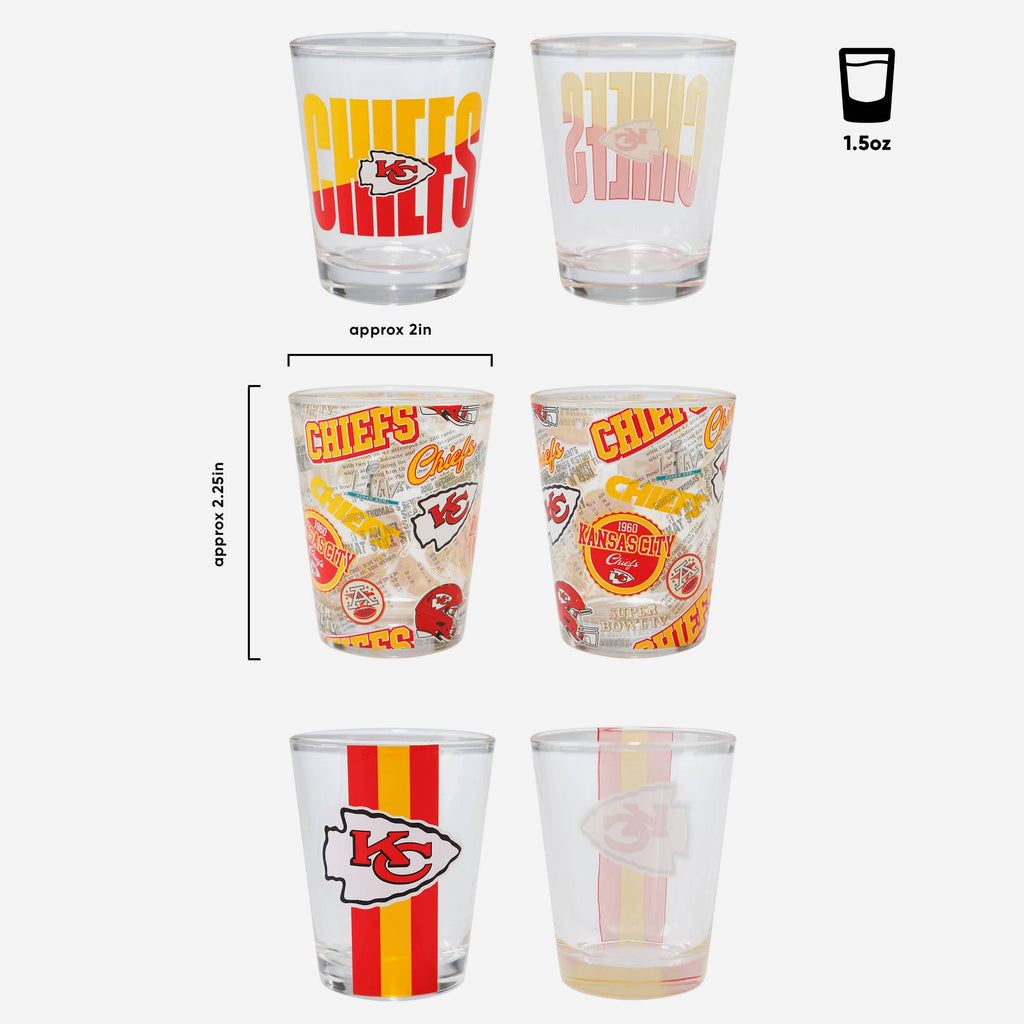 KANSAS STATE WRAPAROUND SHOT GLASS SHOTGLASS