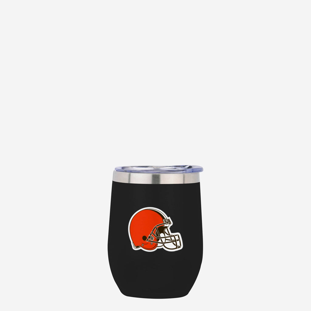 FOCO Cleveland Browns Mini Tumbler Orange/Brown 12 oz 2