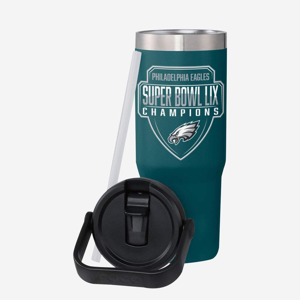 Philadelphia Eagles Super Bowl LIX Champions 30 oz Solid Tumbler With FOCO