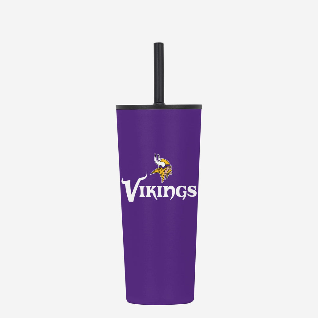 FOCO Minnesota Vikings Travel Tumbler Purple 22 oz 2