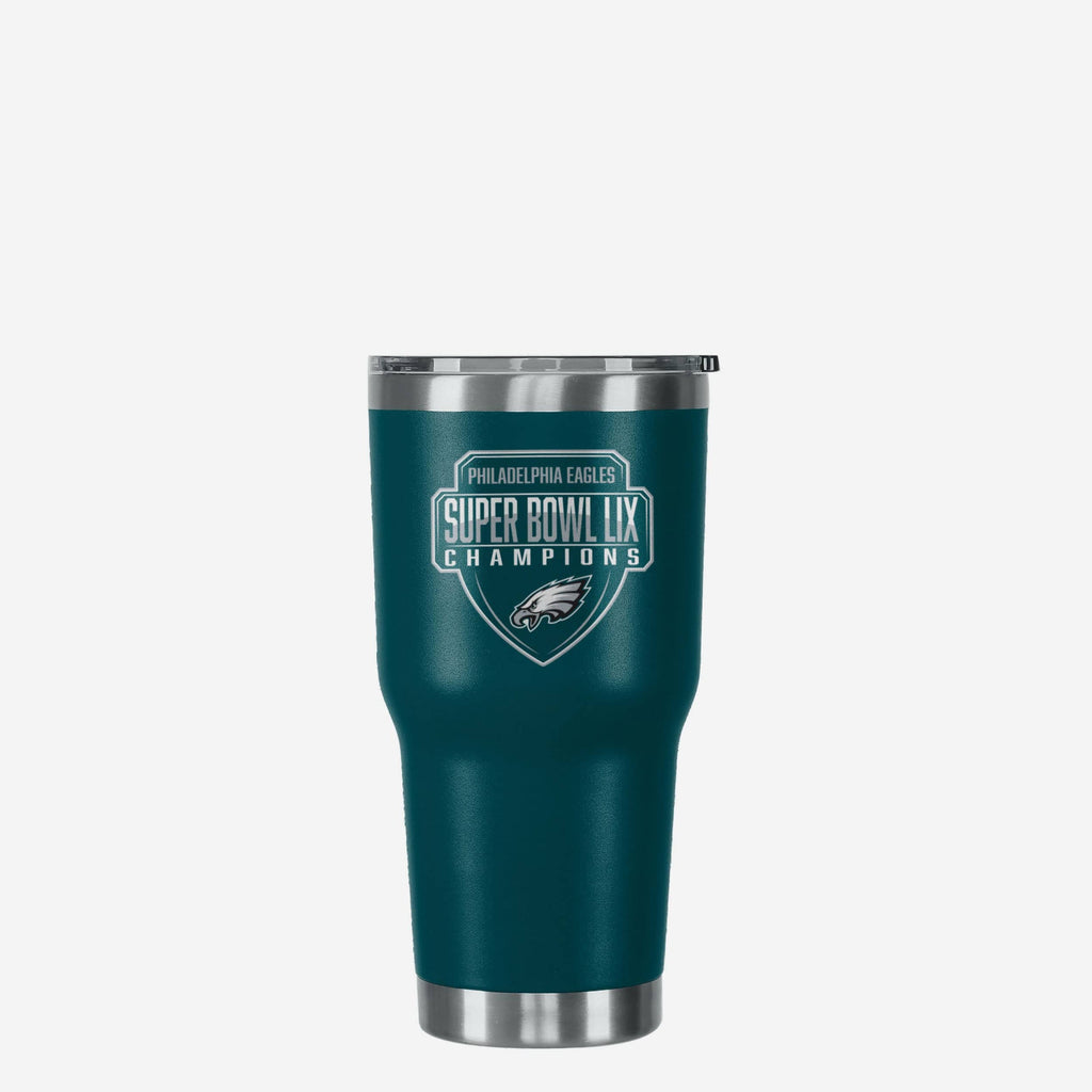 Philadelphia Eagles Super Bowl LIX Champions Team Logo 30 oz Tumbler FOCO