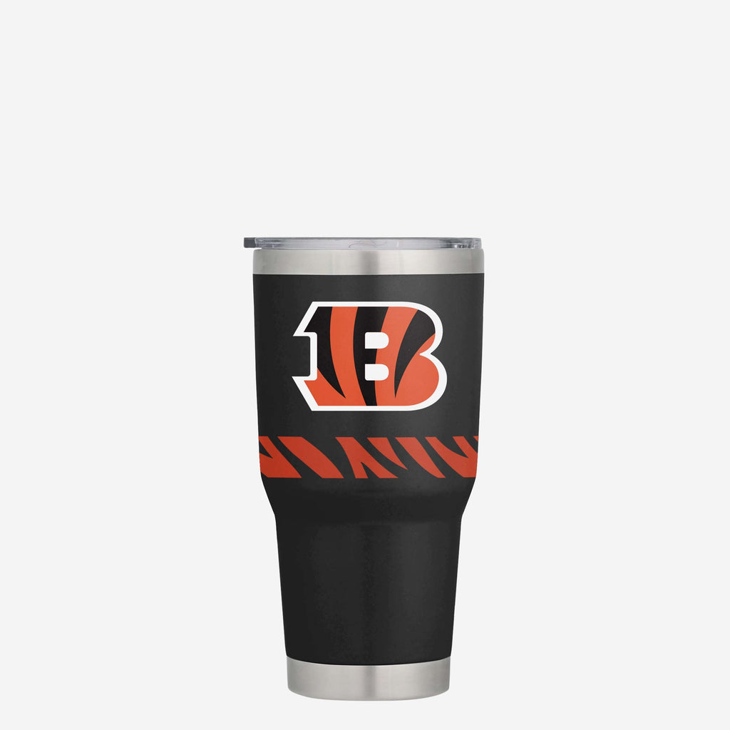 NFL Cincinnati BENGALS BURROW 9／タンブラー付き Joe Burrow Cincinnati Bengals Team Logo 30 oz Player Tumbler FOCO