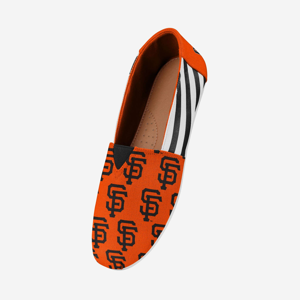 FOCO San Francisco Giants Stripe Canvas Shoe XL 3