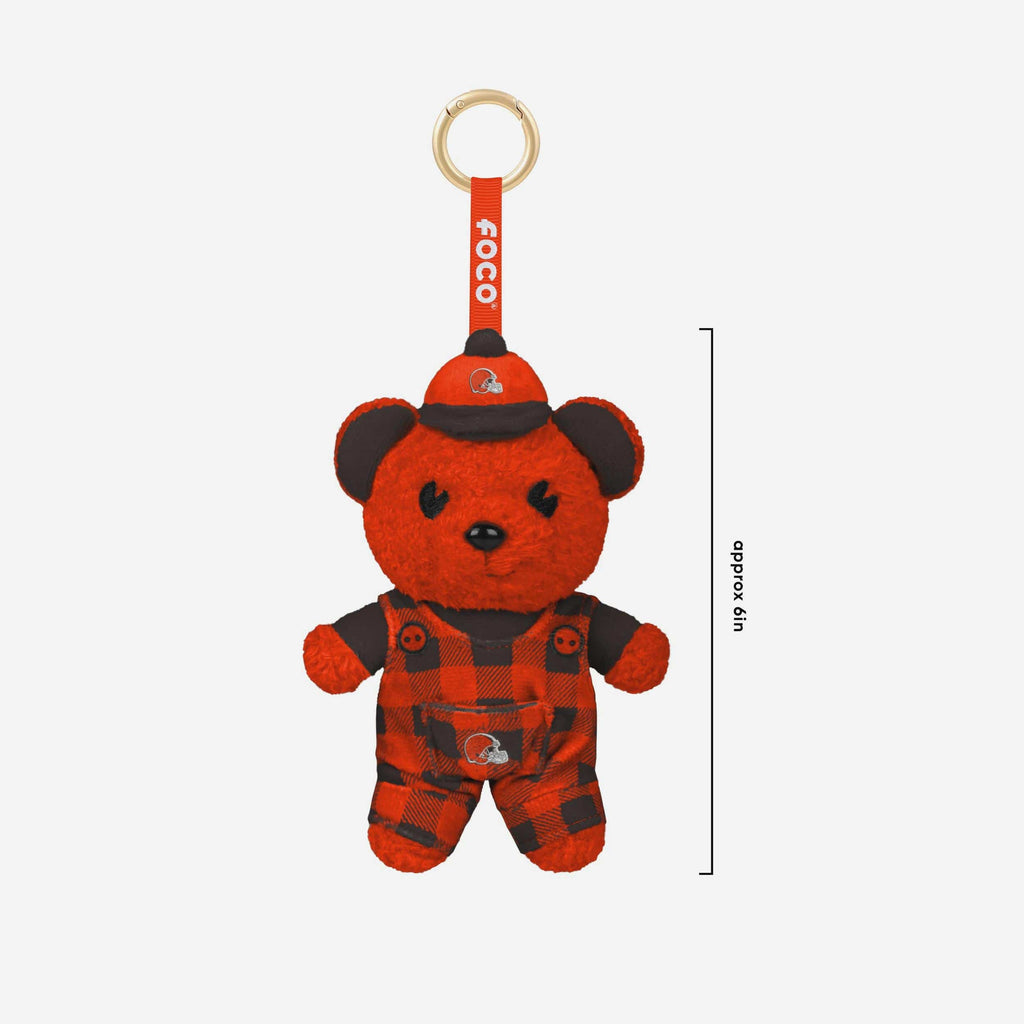 Cleveland Browns FOOCOOS Plush Bag Charm Keychain Blind Box Series