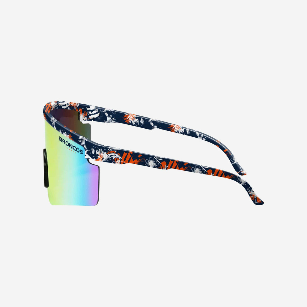 Denver Broncos Floral Large Frame Sunglasses FOCO