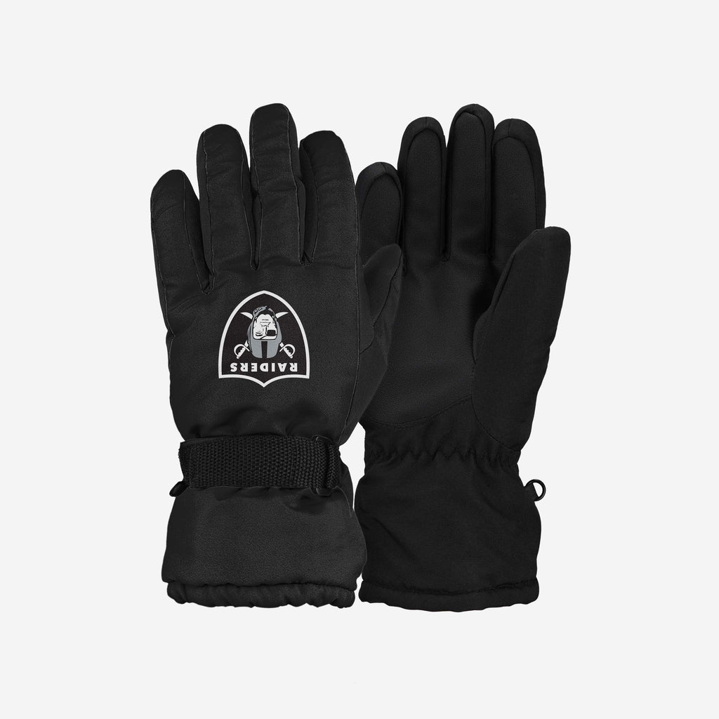 FOCO Las Vegas Raiders Big Logo Isolierte Handschuhe - S/M - Unisex 2