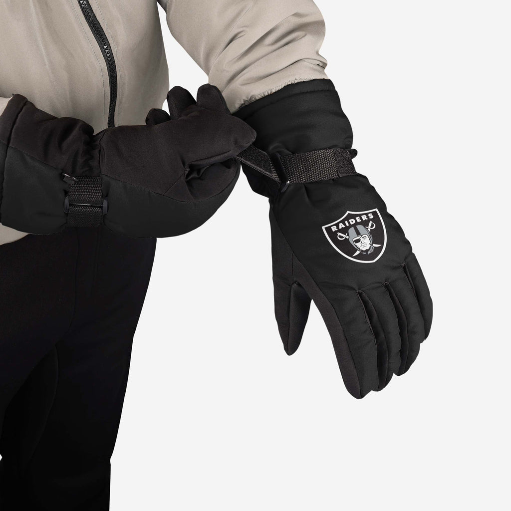 FOCO Las Vegas Raiders Big Logo Isolierte Handschuhe - S/M - Unisex 3