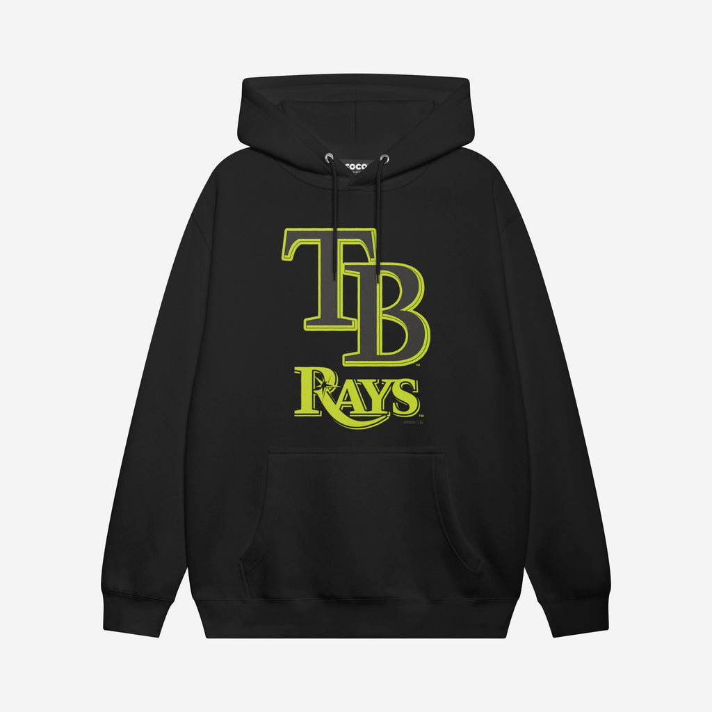 FOCO Tampa Bay Rays Highlight Reel Sweat à capuche - Noir/Rose Néon / 3XL 4