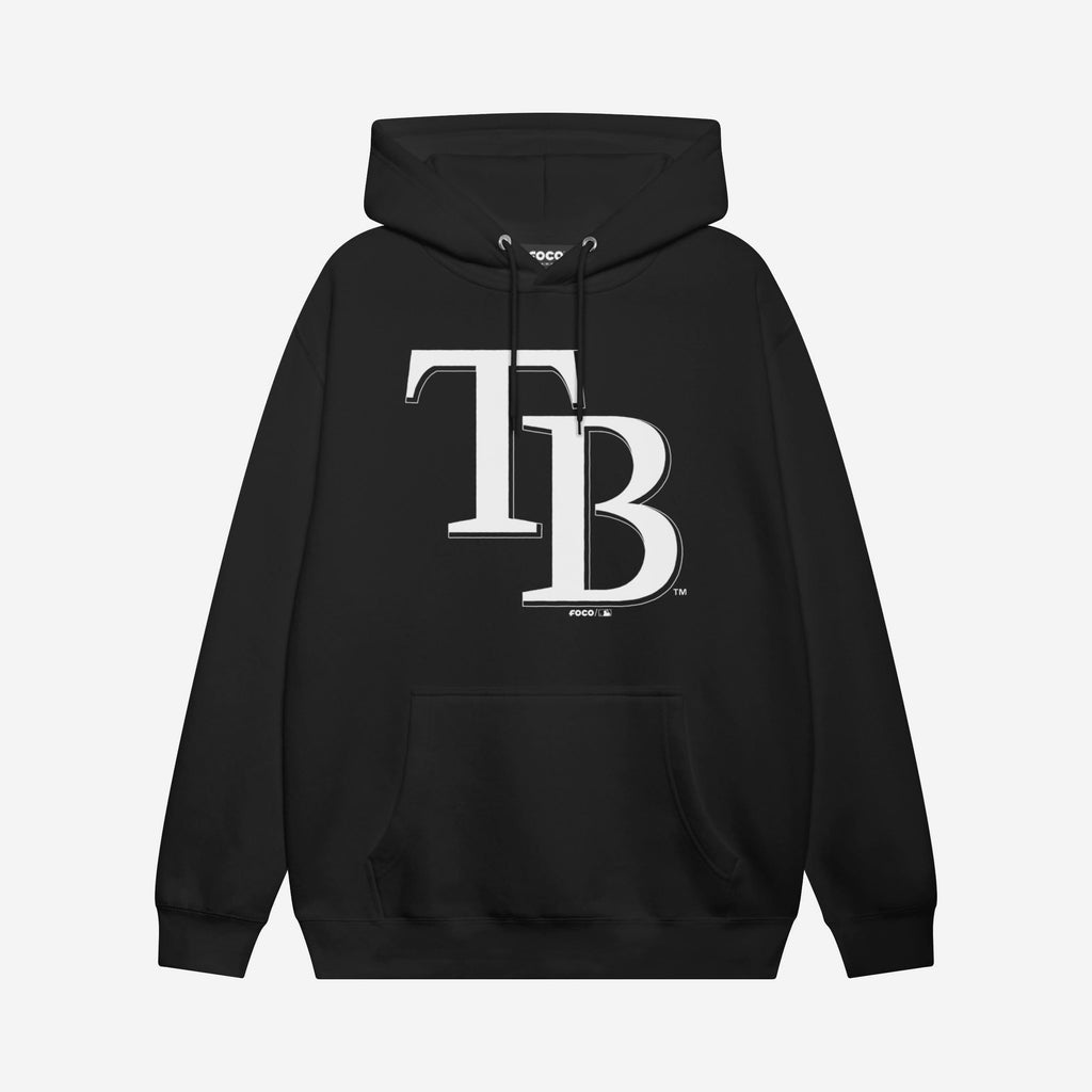 FOCO Tampa Bay Rays Pullover Hoodie White M 2