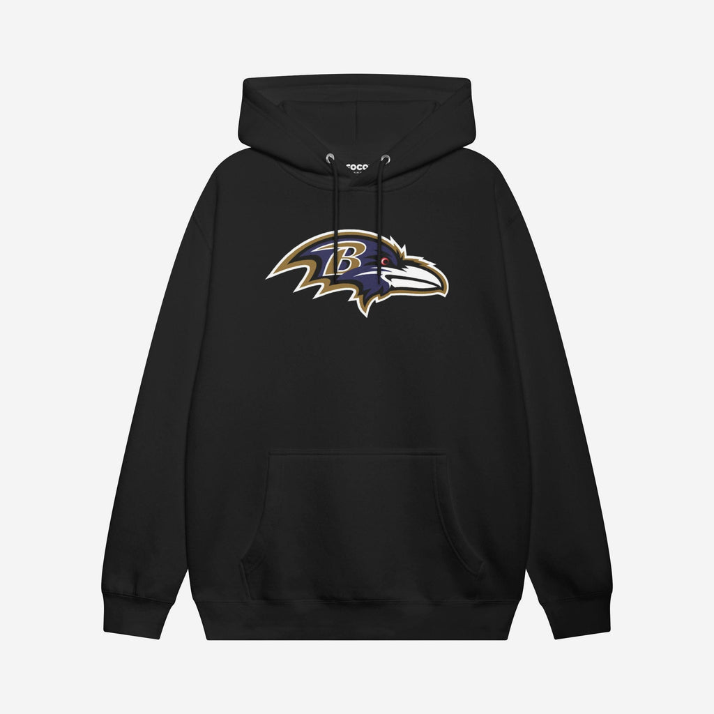 FOCO Baltimore Ravens Primary Logo Hoodie Black XL 4