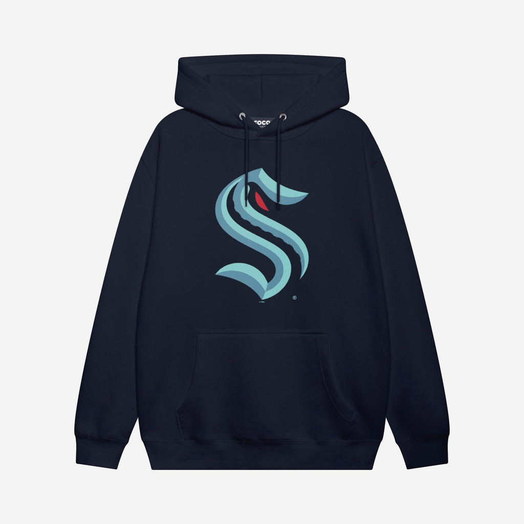 FOCO Seattle Kraken Primary Logo Hoodie Black 3XL 2