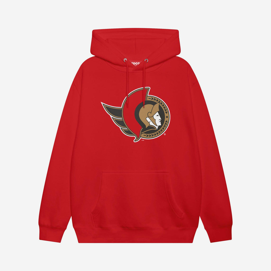 FOCO Primary Logo Hoodie Red S Unisex 2