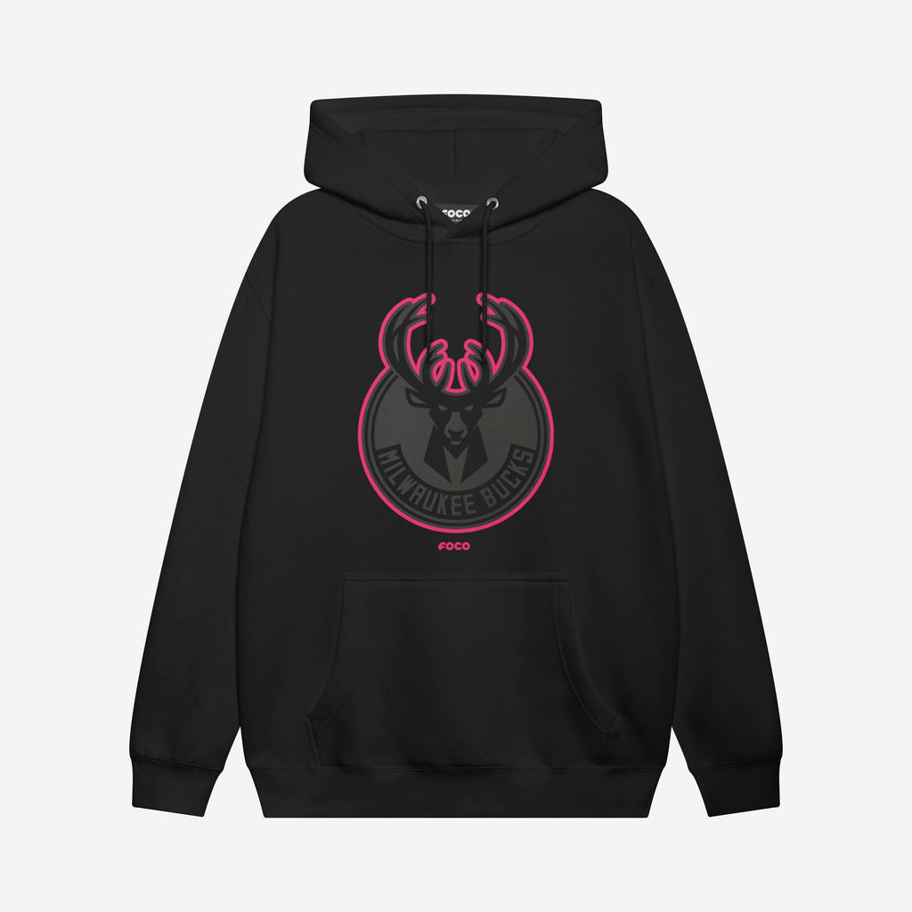 FOCO Milwaukee Bucks Highlight Reel Kapuzenpulli - Schwarz/Volt / 3XL - Unisex 2