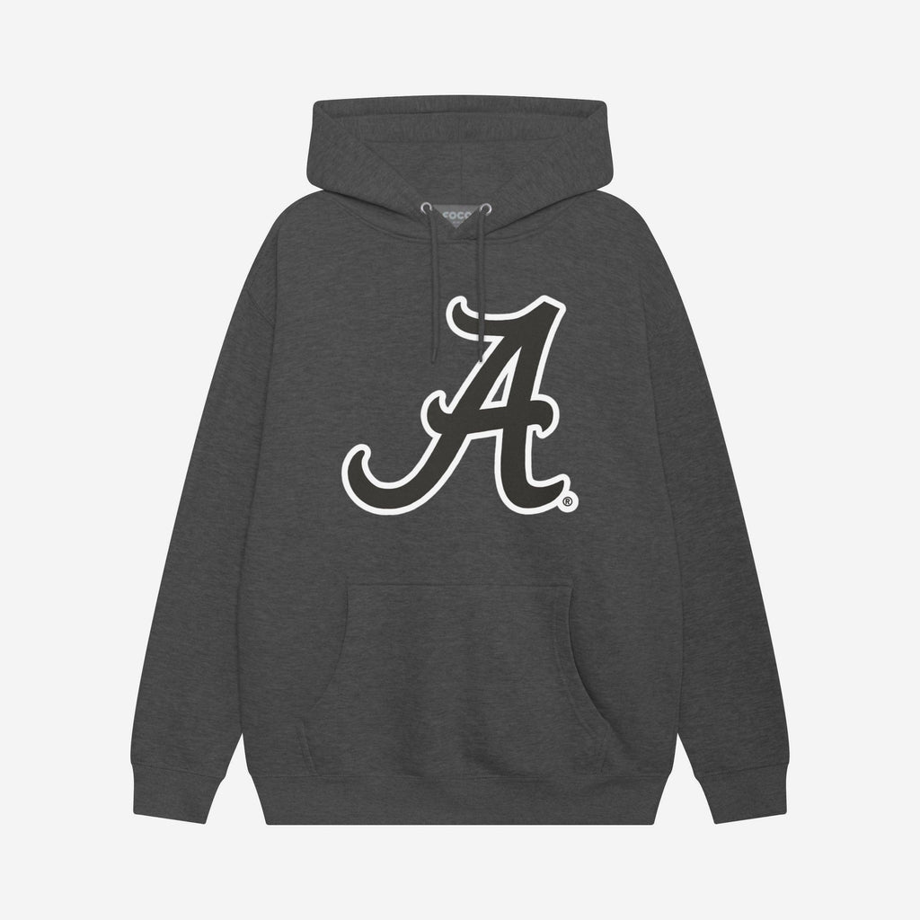 FOCO Alabama Crimson Tide Primary Logo Hoodie Black/White XL 2