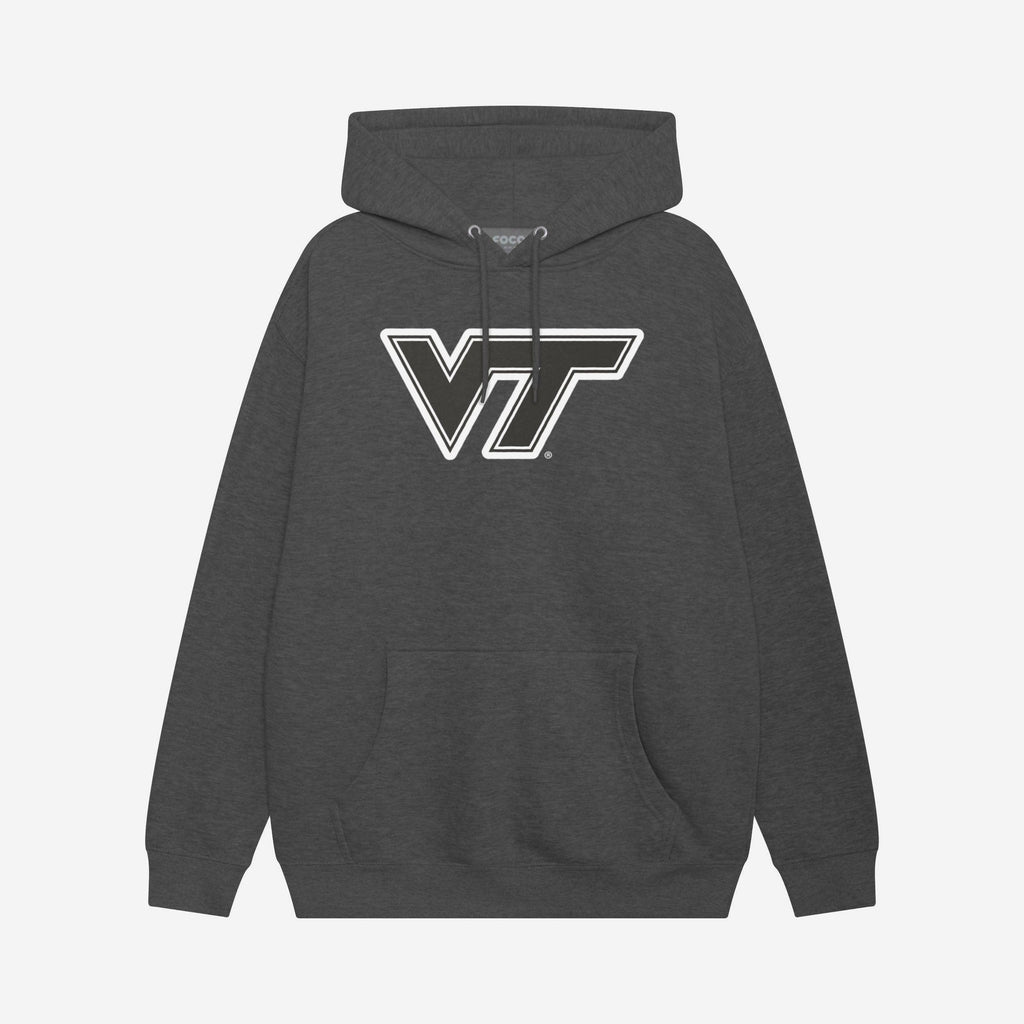 FOCO Virginia Tech Hokies Primary Logo Hoodie Black M 2
