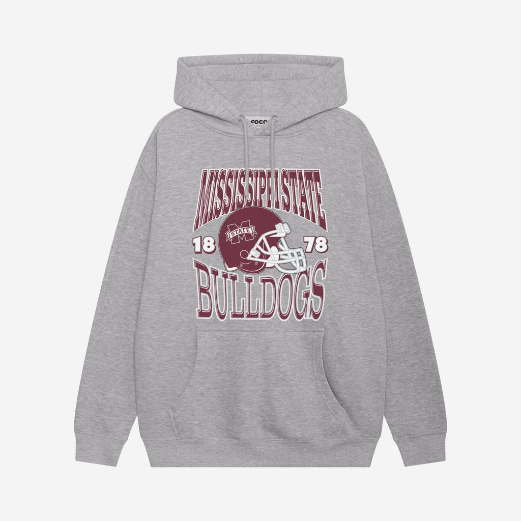 FOCO Mississippi State Bulldogs Classic Team Helmet Hoodie Men Medium 2