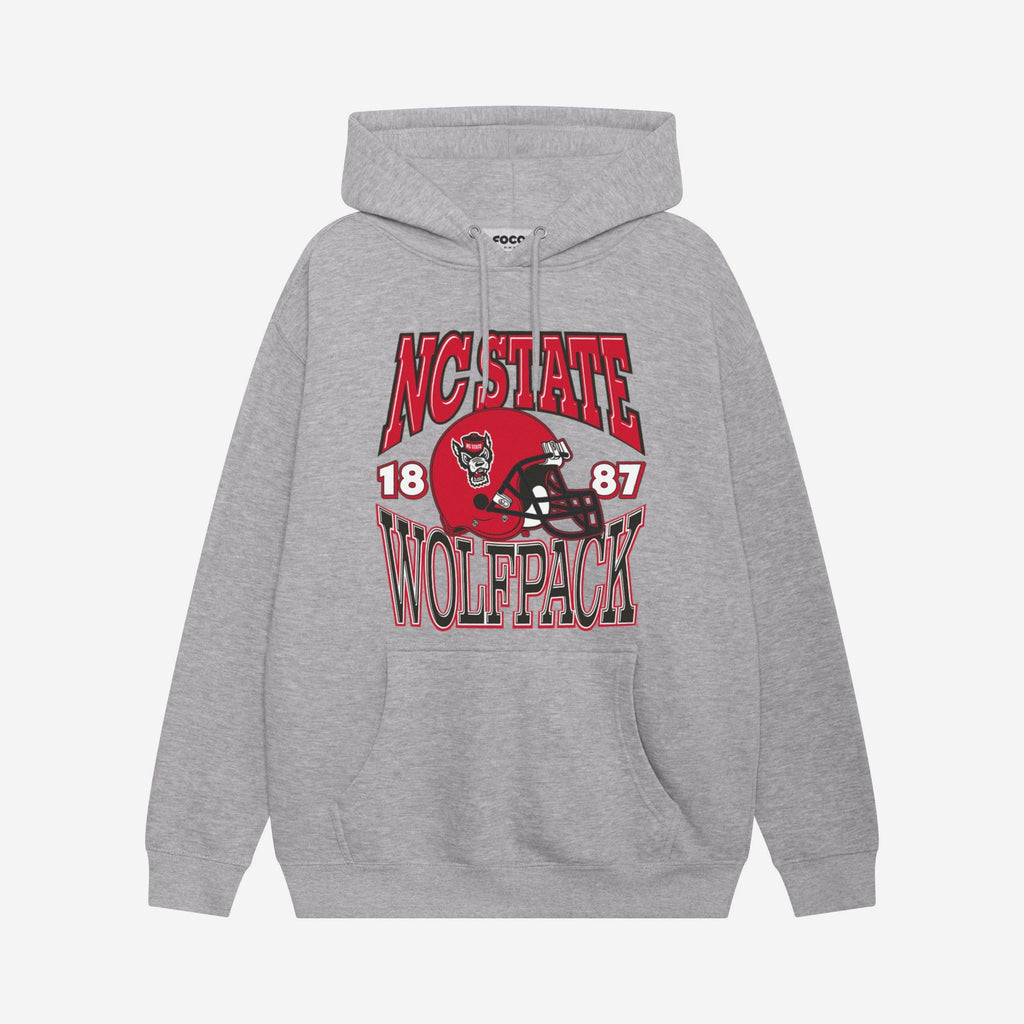 FOCO NC State Wolfpack Classic Team Helmet Hoodie Red M Men 2