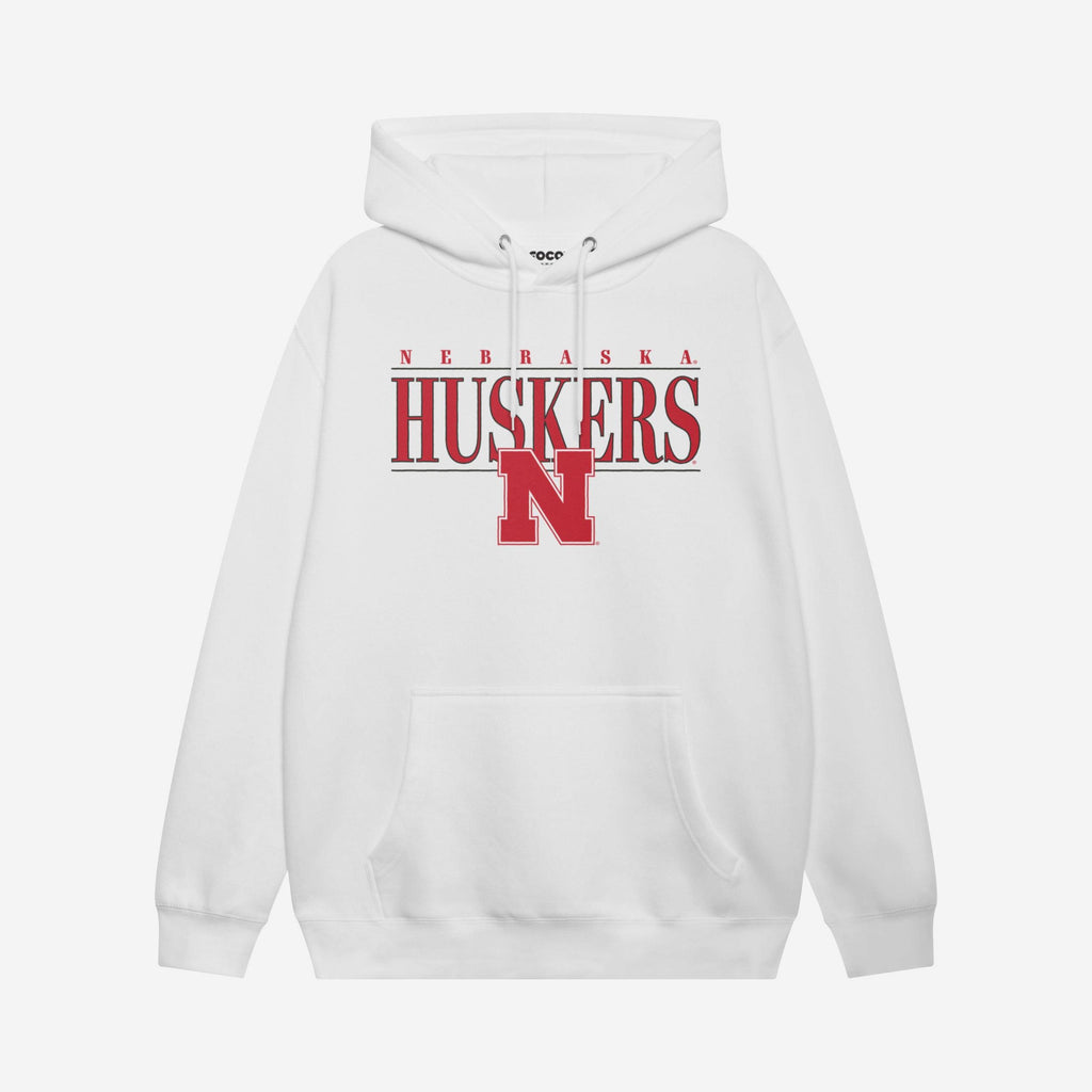FOCO Nebraska Cornhuskers Signature Bar Hoodie Red XL 2