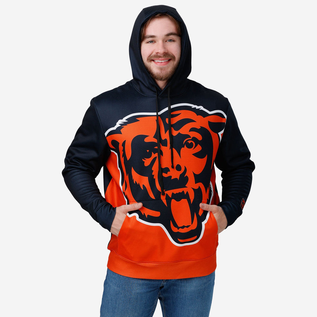 Chicago Bears Bold Logo Hoodie FOCO