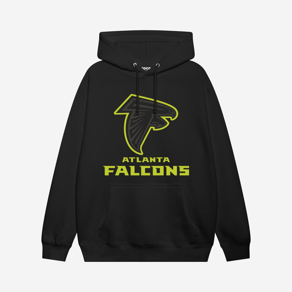 FOCO Highlight Reel Hoodie Black/Volt L Men 4