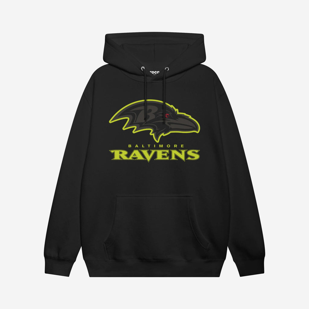 FOCO Highlight Reel Hoodie Black/Pink 2XL 4