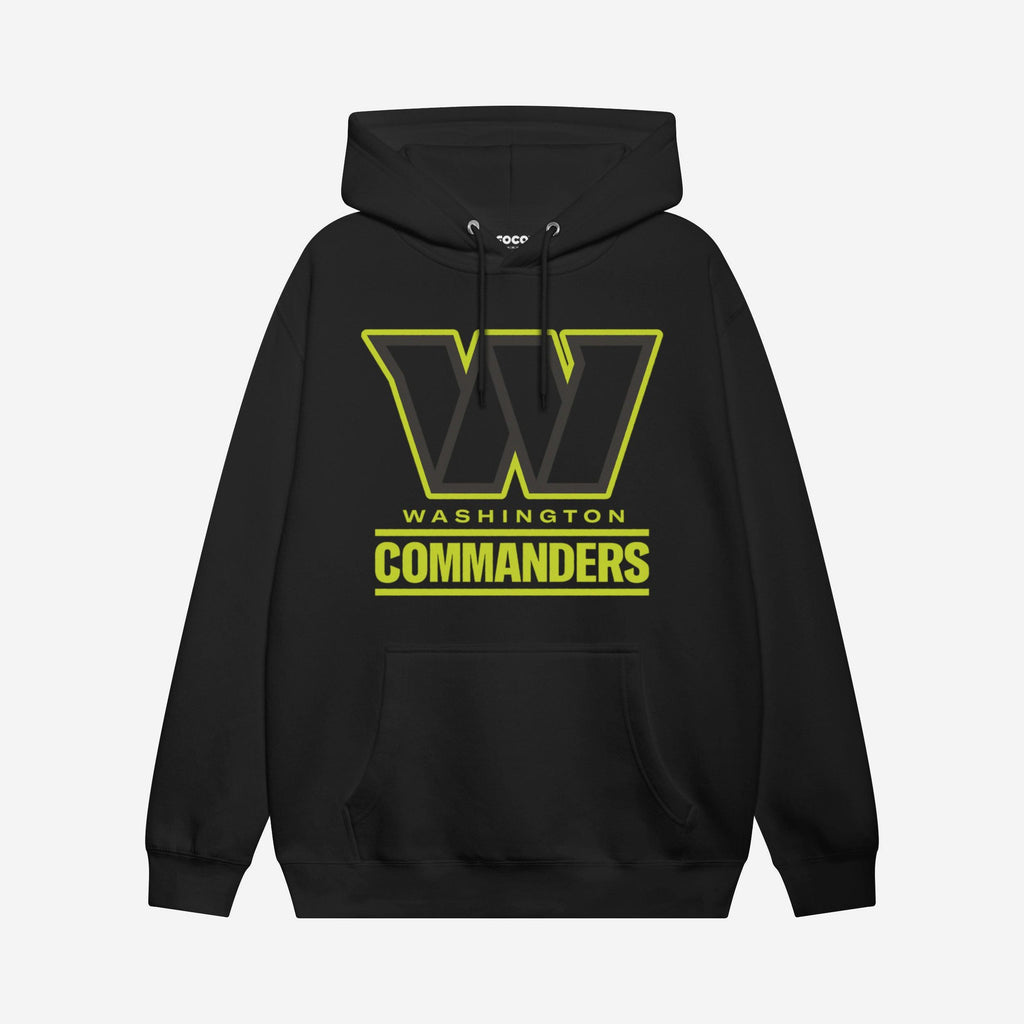 FOCO Washington Commanders Highlight Reel Kapuzenpulli - Schwarz/Neon-Pink / L - Herren 4