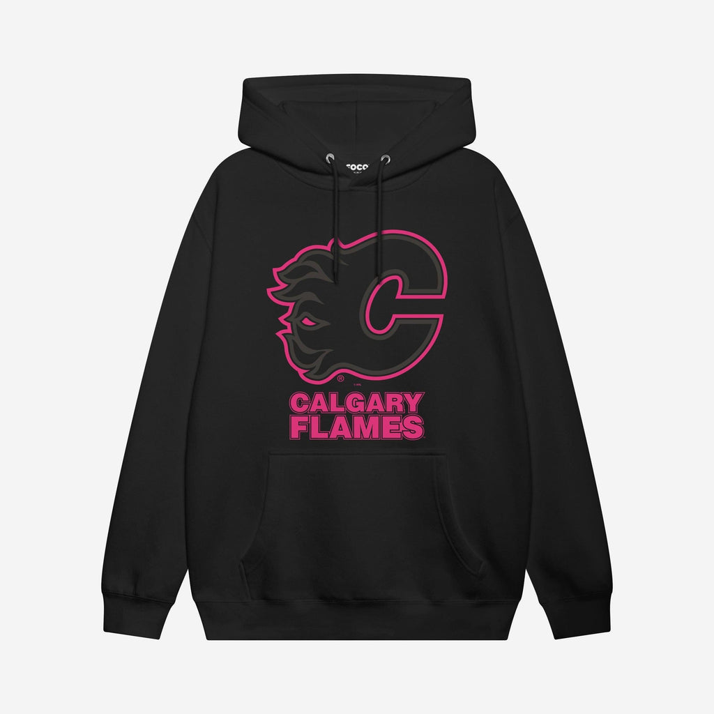 FOCO Highlight Reel Hoodie Black/Neon Pink S Men 2